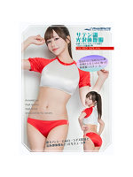 SM165サテンライクスーパーストレッチマイクロ丈ローライズブルマ体操服/レッド/XXL【おとなの安心通販】