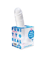 リアル造形 にゅーぷにっとりある純クリアディルド14cm【おとなの安心通販】