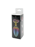 アナニー マルチカラーハートプラグピンクL【おとなの安心通販】