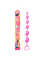 1000円以下 5.00直列6亀〇ビーズ ピンク（p-349）【おとなの安心通販】