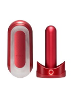 4.00TENGA FLIP 0（ZERO） RED ＆ WARMER SET【おとなの安心通販】