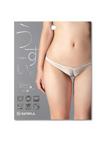 セール開催中 うすい。-usui- 食い込みセンターギャザーショーツ（白）【おとなの安心通販】