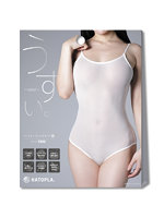 セール開催中 うすい。-usui- バックオープンレオタード（白）【おとなの安心通販】