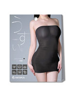 うすい。-usui- タイトミニワンピース（黒）【おとなの安心通販】