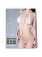 うすい。-usui- 極細サスペンダーショーツ（白）【おとなの安心通販】