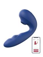 初心者向け 5.00ToyCod Tara S 2代目 青い吸うやつ二代目 アプリ操作 吸引クリ2点責めバイブ 女性オナニー ラブグッズ【おとなの安心通販】