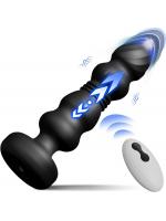 アナニー 10段階ピストン＆振動 アOルバイブ｜遠隔操作｜前O腺＆GOポット刺激｜USB充電式 男女兼用157【おとなの安心通販】