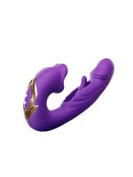 バイブ 女性用 中いき 潮吹きバイブ 舌舐め GスOットを直撃 クO責め 乳首攻め 4点攻め 内外同時責め バイブ 女性用 前戯神器 電マ バイブレーター 生活防水 静音 磁気充電 大人のおもちゃ 108【おとなの安心通販】