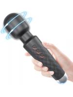 ローター バイブ 電マ 女性用 潮吹き 振動パターン 20種類振動 8段階速度 360°曲がりヘッド バイブレーター USB充電式 柔らかい シリコン製 電動ハンディ アダルトグッズ 大人のおもちゃ【おとなの安心通販】