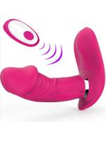 5.00バイブ ローター 電動ディルド リモコン ローター ク〇バイブ防水 360回転 ク〇とG〇ポット刺激 静音 防水 強力 15m遠隔操作で彼女に愛を届く【おとなの安心通販】