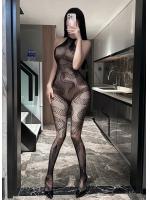 過激 全身網タイツ ボディストッキング 【黒蛇/スネーク柄】 蛇 絡みつく 穴あき オープンクロッチ 透け感 妖艶 セクシー ランジェリー コスプレ ブラック F848【おとなの安心通販】