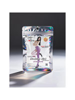 【Stocking Girl ダブルスタイル】網パープル X 透脚パープル（FJ-106）【おとなの安心通販】