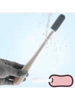 オナホール専用クリーニングブラシ シリコン製 長柄タイプ 洗浄用ブラシ 内部清掃 ツブ付き ソフト素材 時短お手入れツール158【おとなの安心通販】